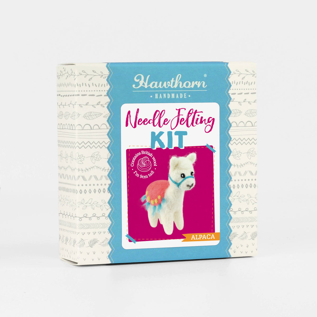 Alpaca Mini Needle Felting Kit | Beginners Craft Kit