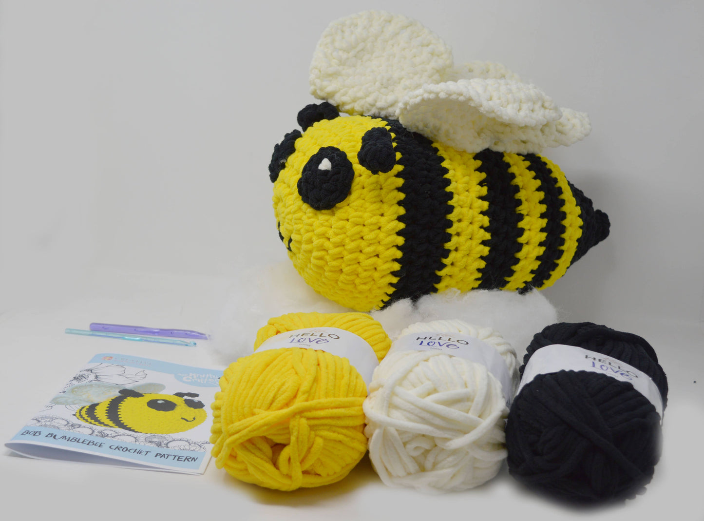 Knitty Critters - Bob Bumblebee - Crochet Kit