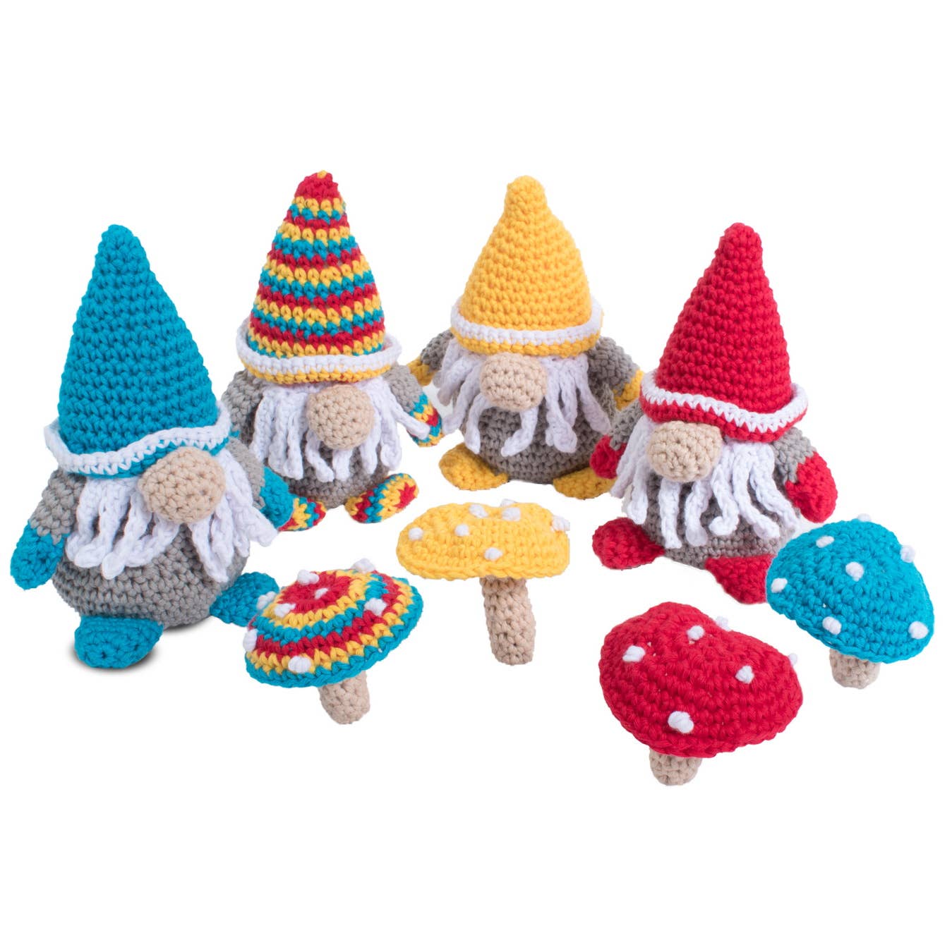 Knitty Critters - The Gnome Gang Crochet Kit