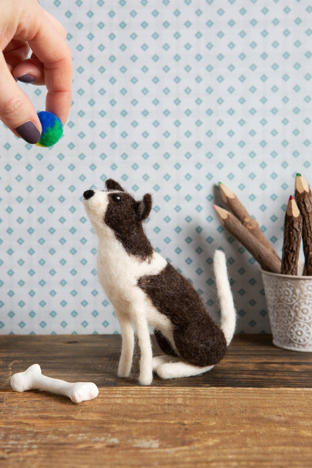 Border Collie Needle Felting Kit | Complete Craft Kit
