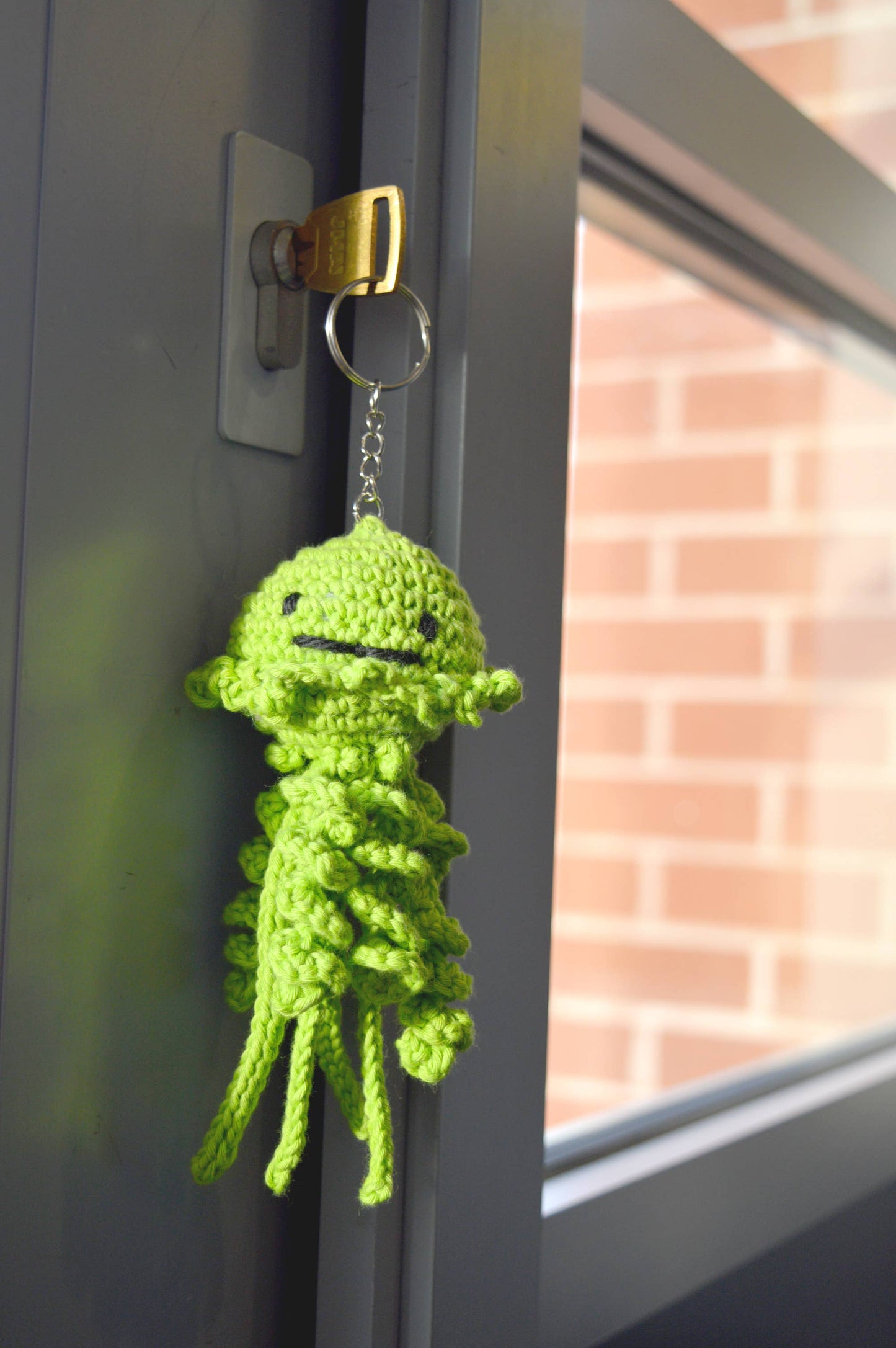 Knitty Critters - Jellyfish Keychain Crochet Kit