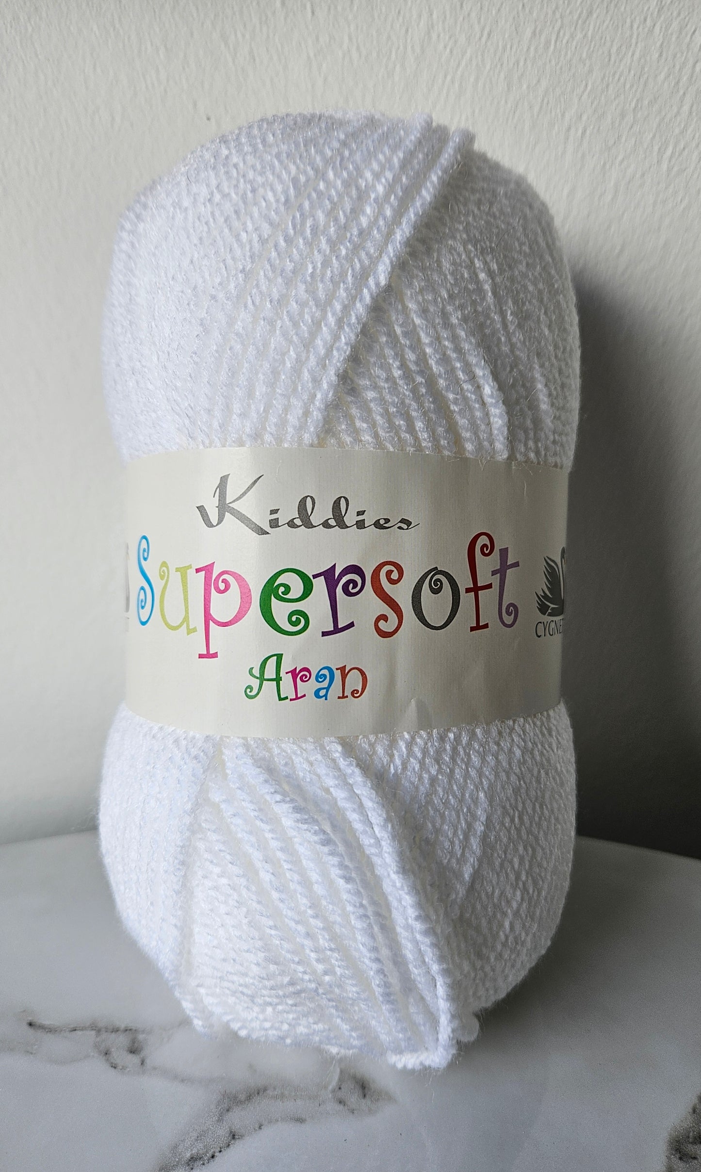 Cygnet Kiddies Super Soft Aran 100gm balls - 6 stunning colours