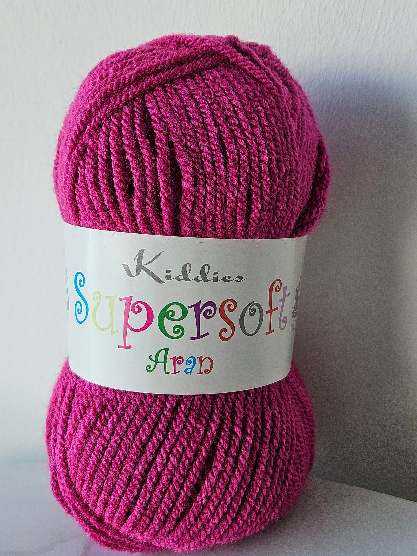 Cygnet Kiddies Super Soft Aran 100gm balls - 6 stunning colours