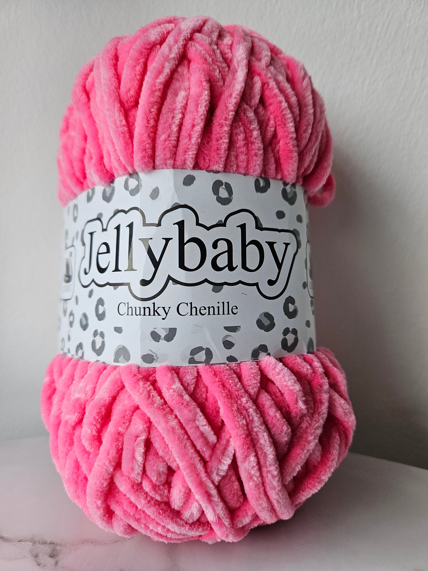 Cygnet Jellybaby Chunky Chenille yarn 100gm balls - 10 shades