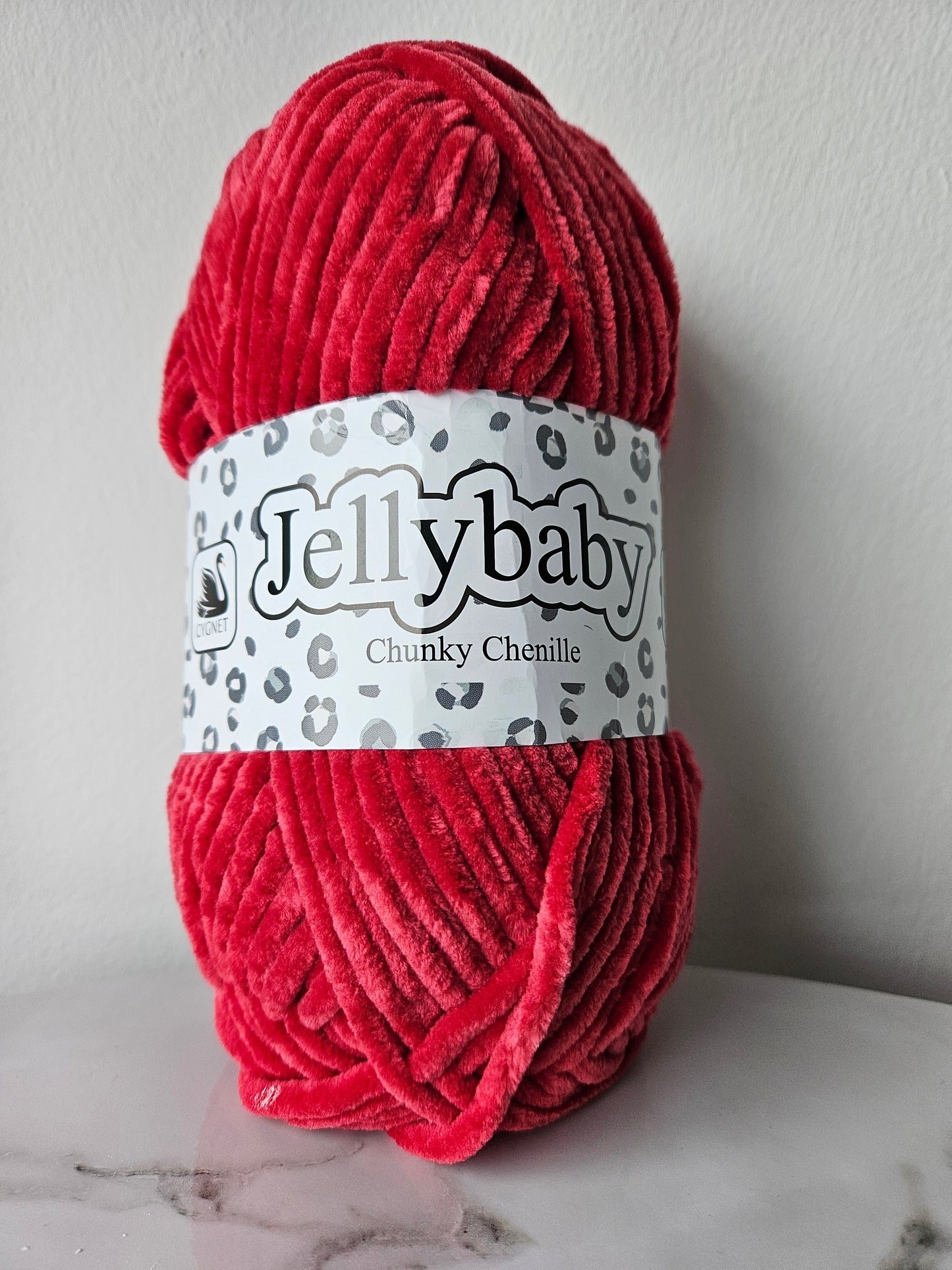 Cygnet Jellybaby Chunky Chenille yarn 100gm balls - 10 shades