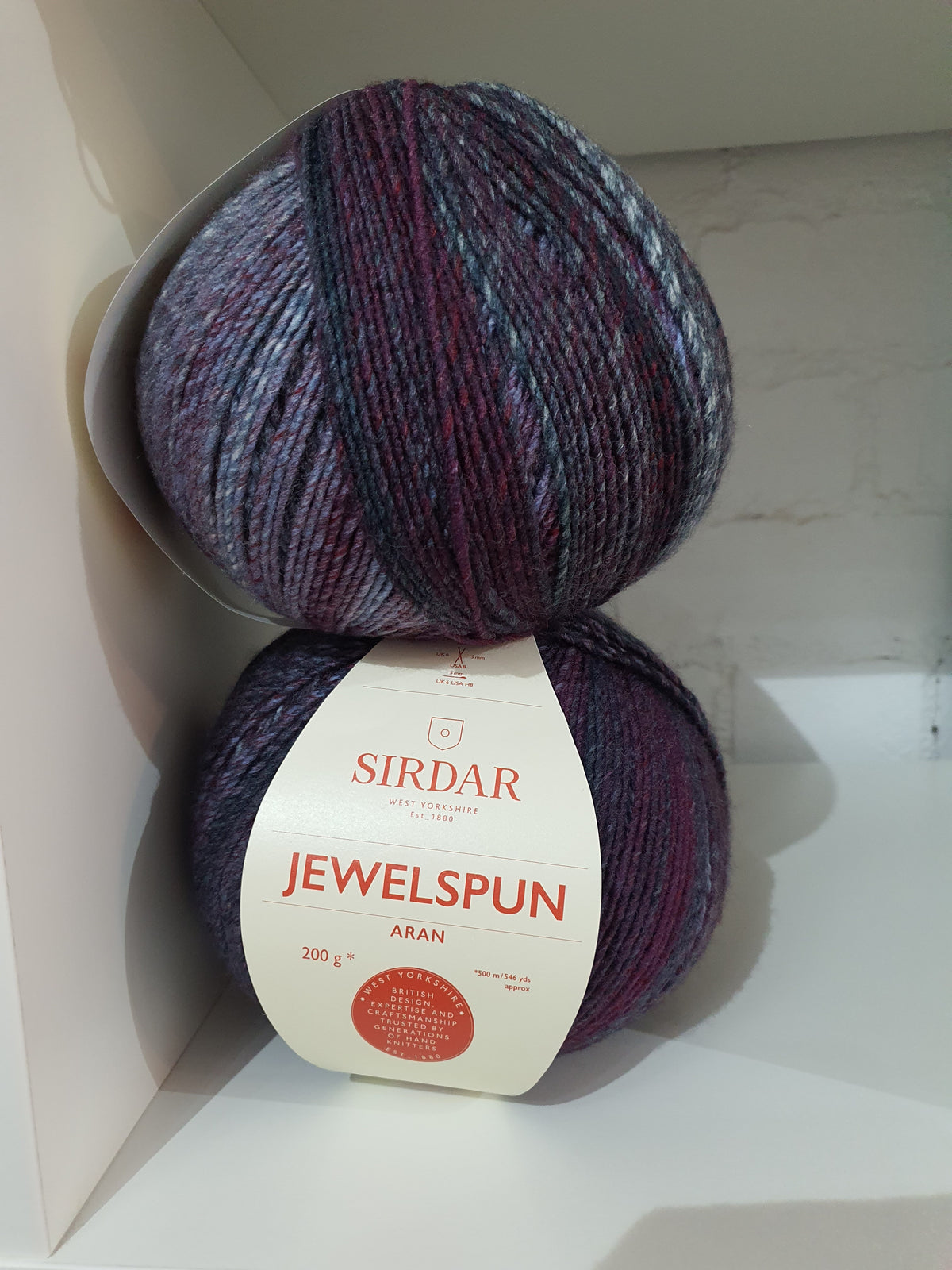 Jewelspun Aran 200gms