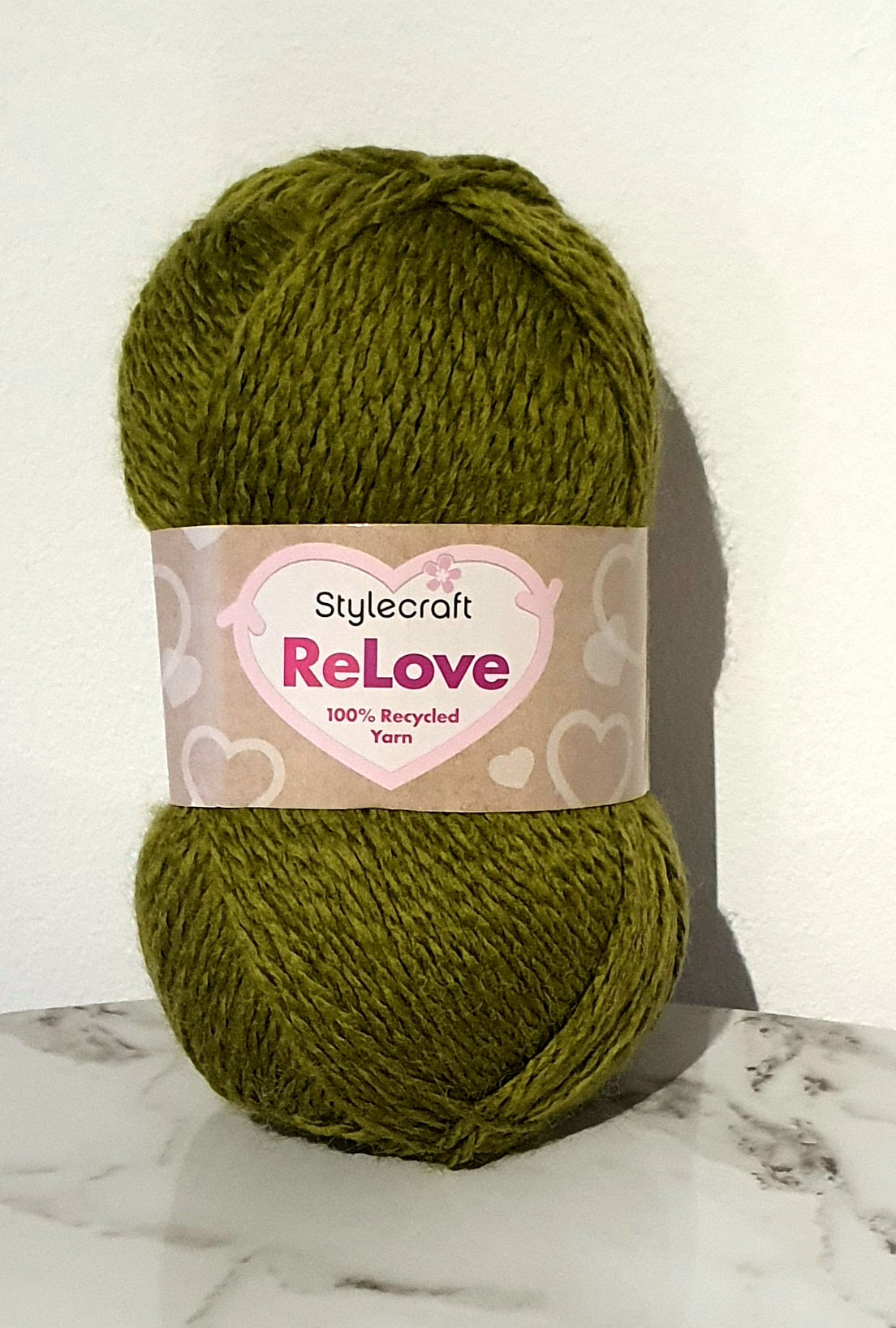 Stylecraft - ReLove Recycled Aran 100gms balls ~ 7 shades