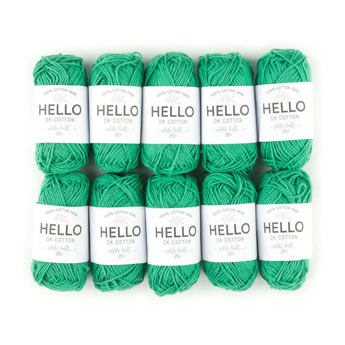 HELLO 100% Cotton 25g balls of Amigurumi Yarn - 51 colours