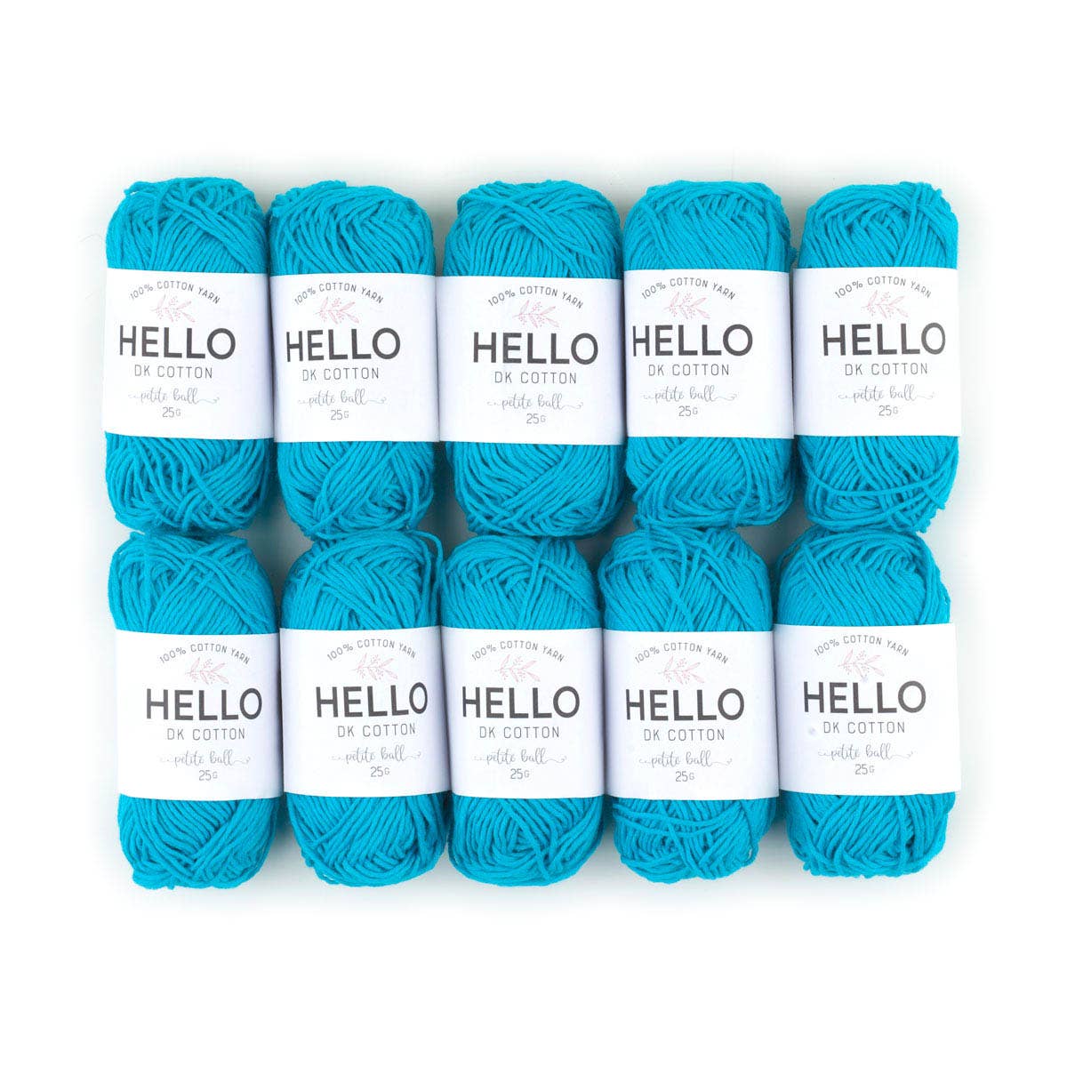 HELLO 100% Cotton 25g balls of Amigurumi Yarn - 51 colours