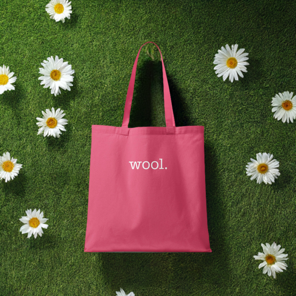 Yarn / Wool Knitting, Crochet Tote Project Bag