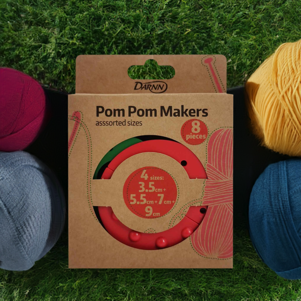 Pom Pom Maker set of 4, Pom Pom Crafts