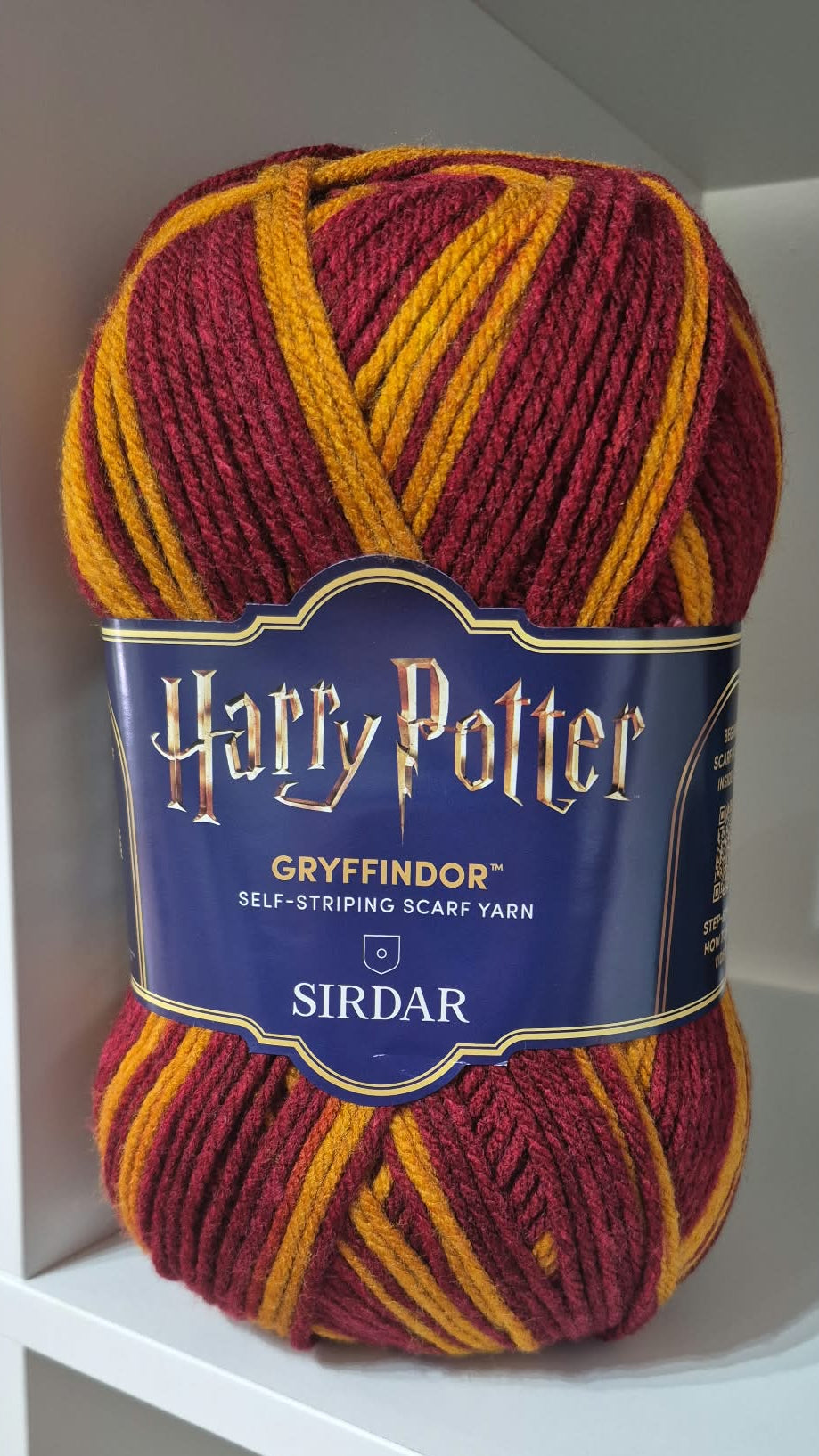 Sirdar Harry Potter Yarn – Self-Striping Chunky Scarf Yarn 300g