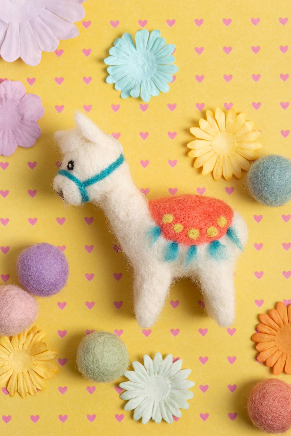 Alpaca Mini Needle Felting Kit | Beginners Craft Kit