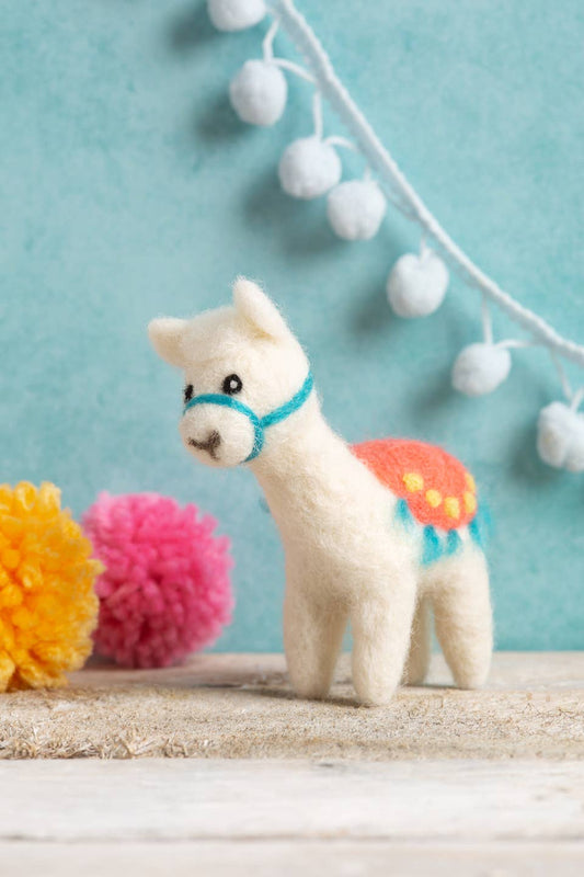 Alpaca Mini Needle Felting Kit | Beginners Craft Kit