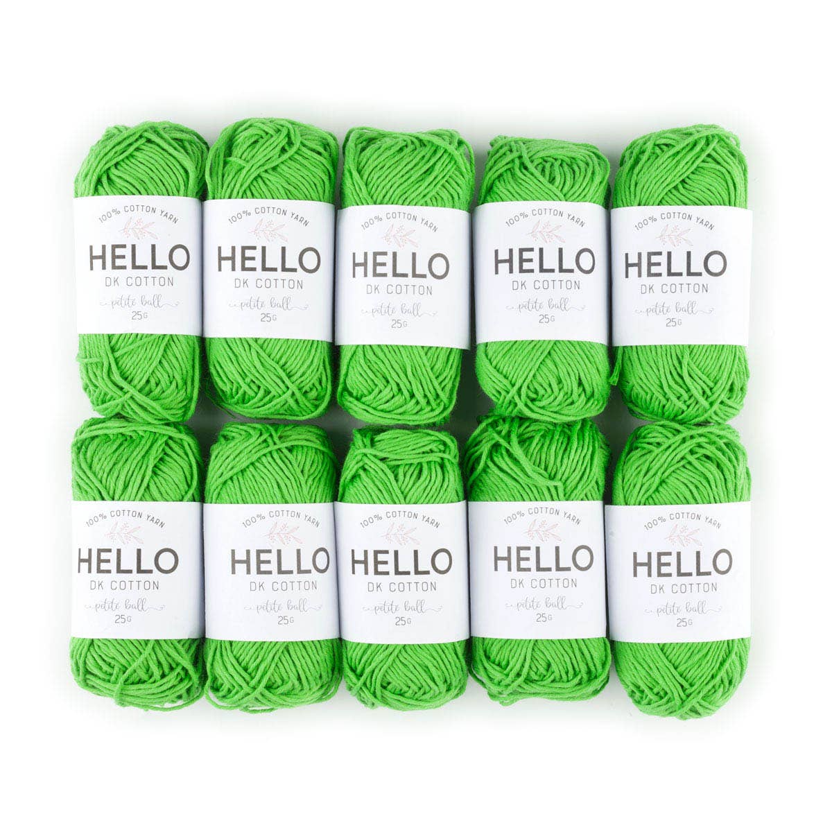 HELLO 100% Cotton 25g balls of Amigurumi Yarn - 36 colours