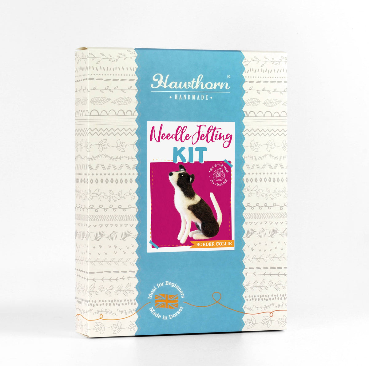 Border Collie Needle Felting Kit | Complete Craft Kit