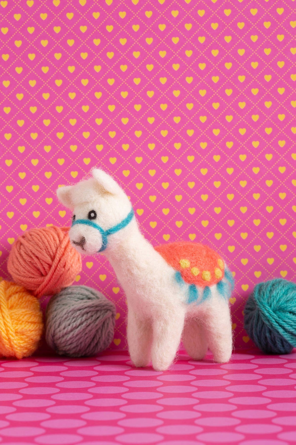 Alpaca Mini Needle Felting Kit | Beginners Craft Kit