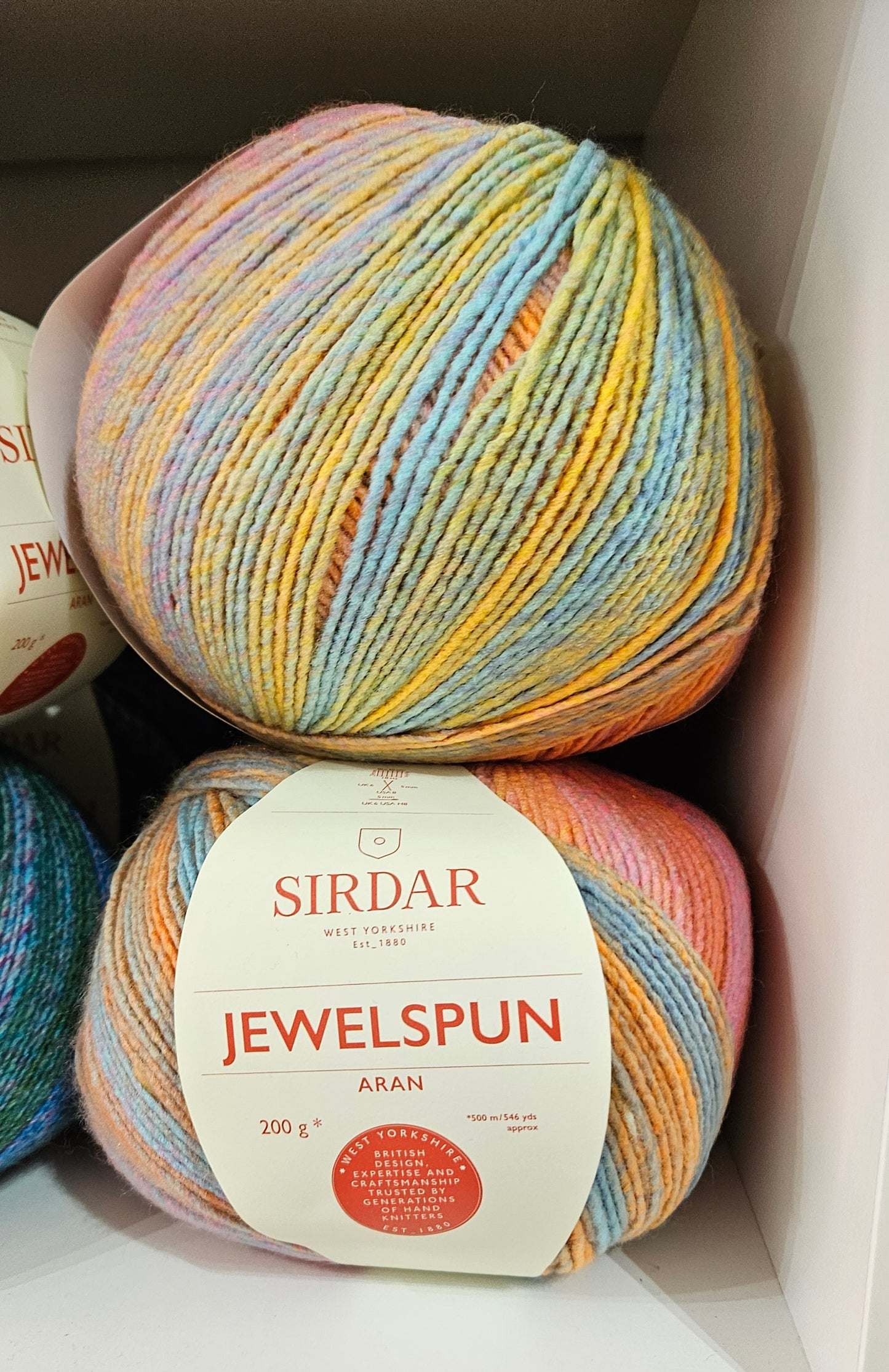 Jewelspun Aran 200gms