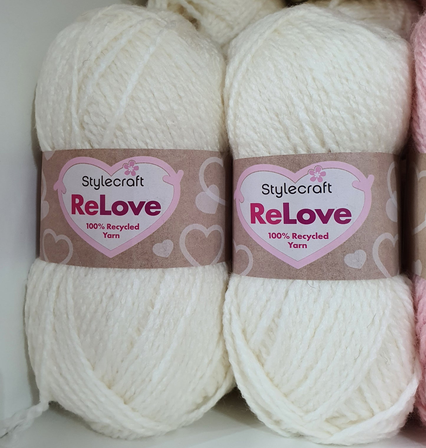 Stylecraft - ReLove Recycled Aran 100gms balls ~ 8 shades