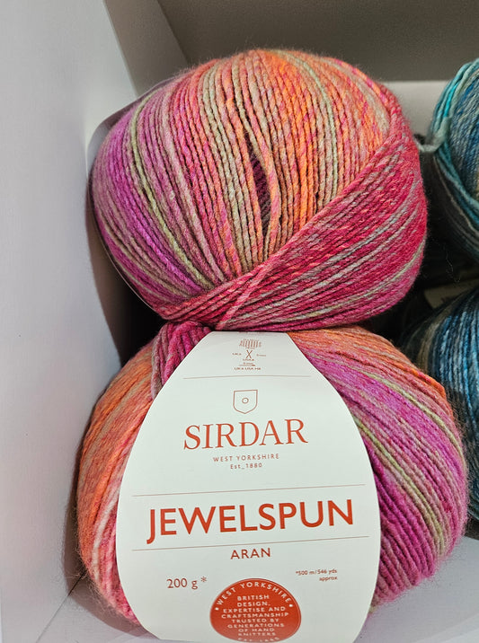 Jewelspun Aran 200gms