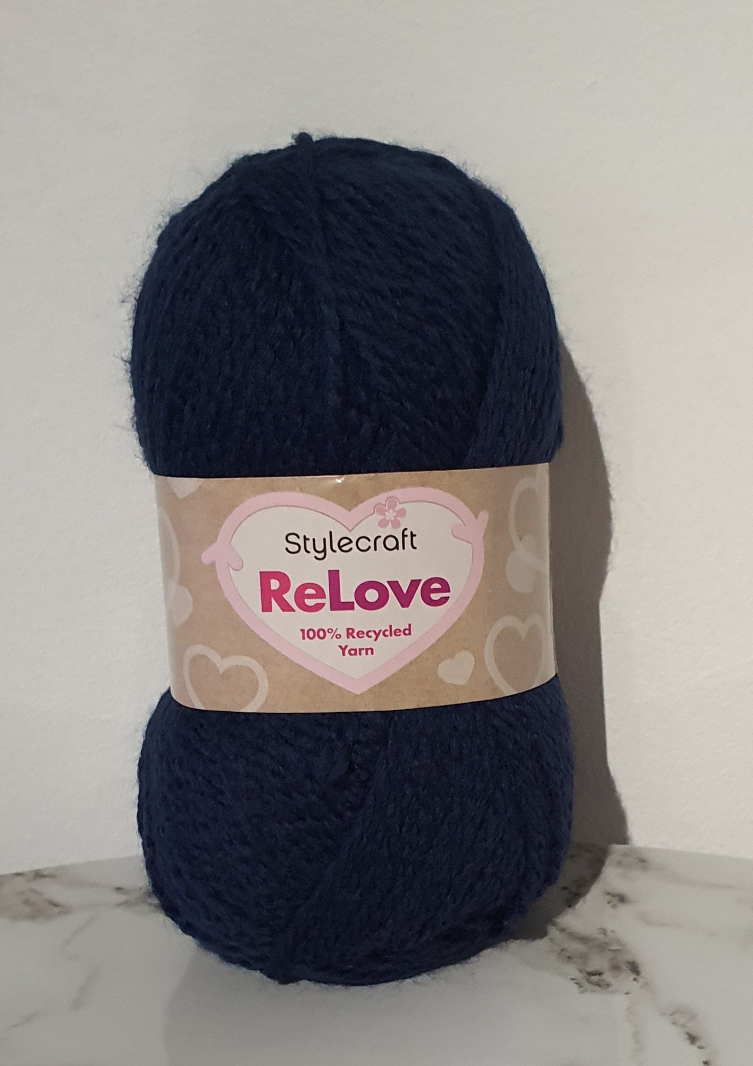 Stylecraft ReLove Recycled Aran 100gms balls shades