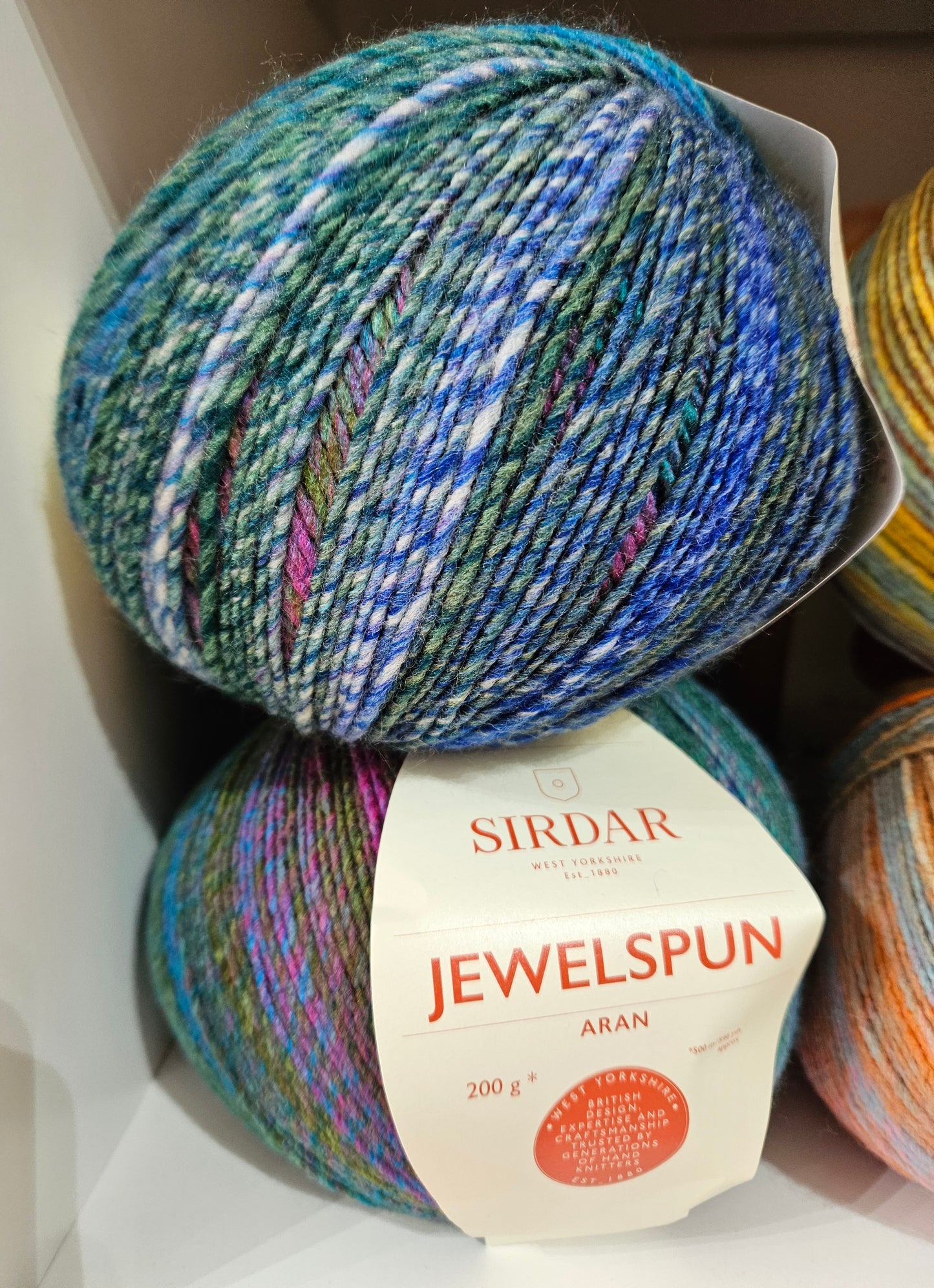 Jewelspun Aran 200gms