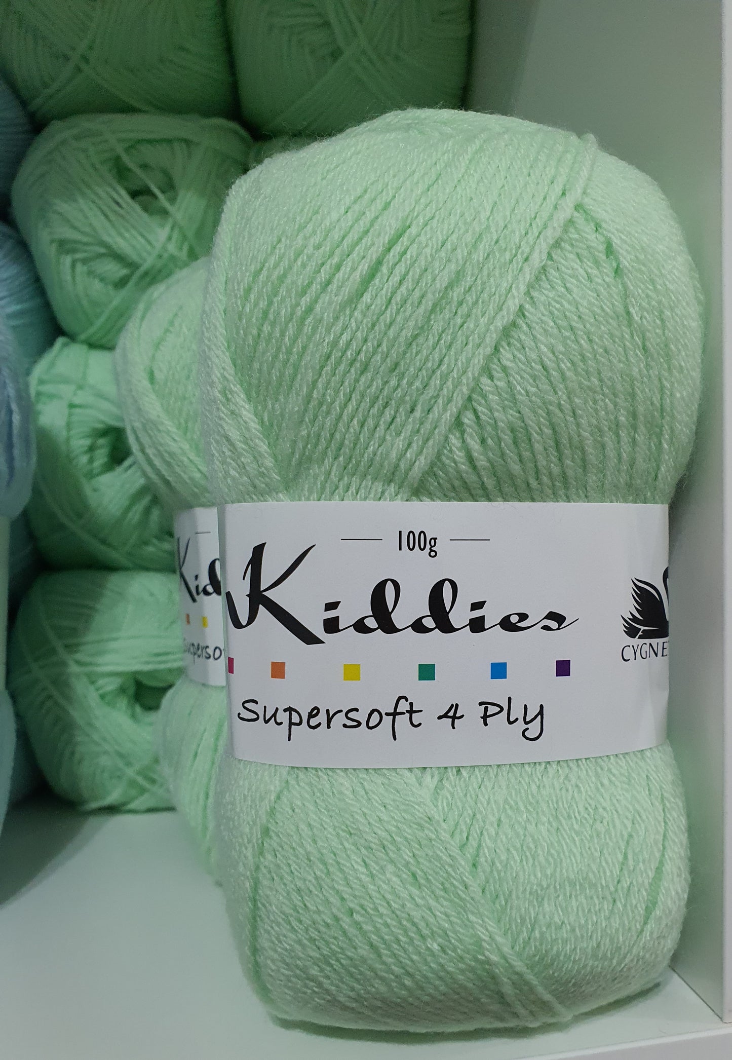 Kiddies Super-soft 4 ply 100gms,  4 gorgeous colours!