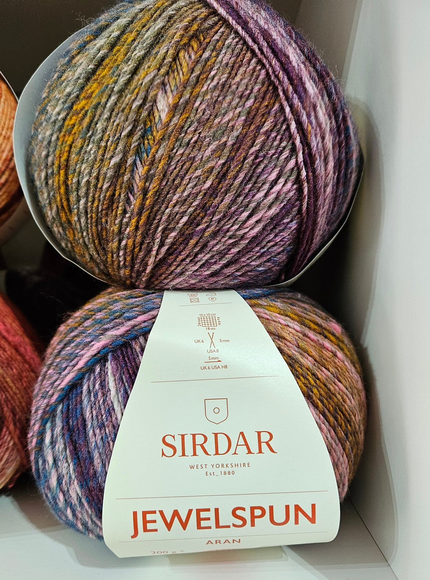 Jewelspun Aran 200gms
