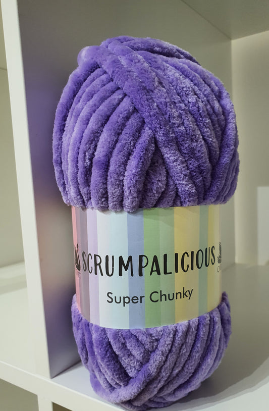 Scrumpalicious Super Chunky Chenille by Cygnet Yarns