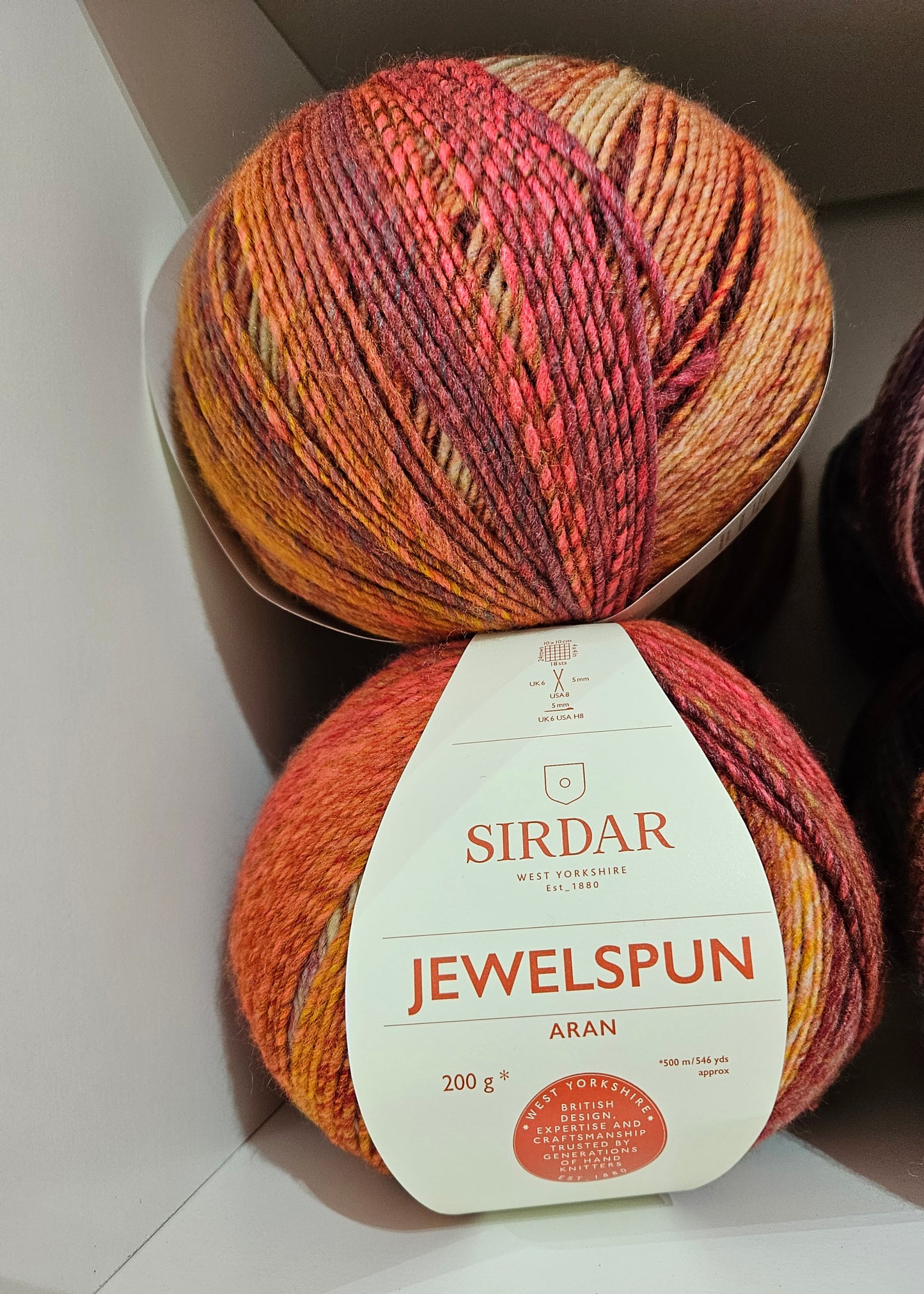 Jewelspun Aran 200gms