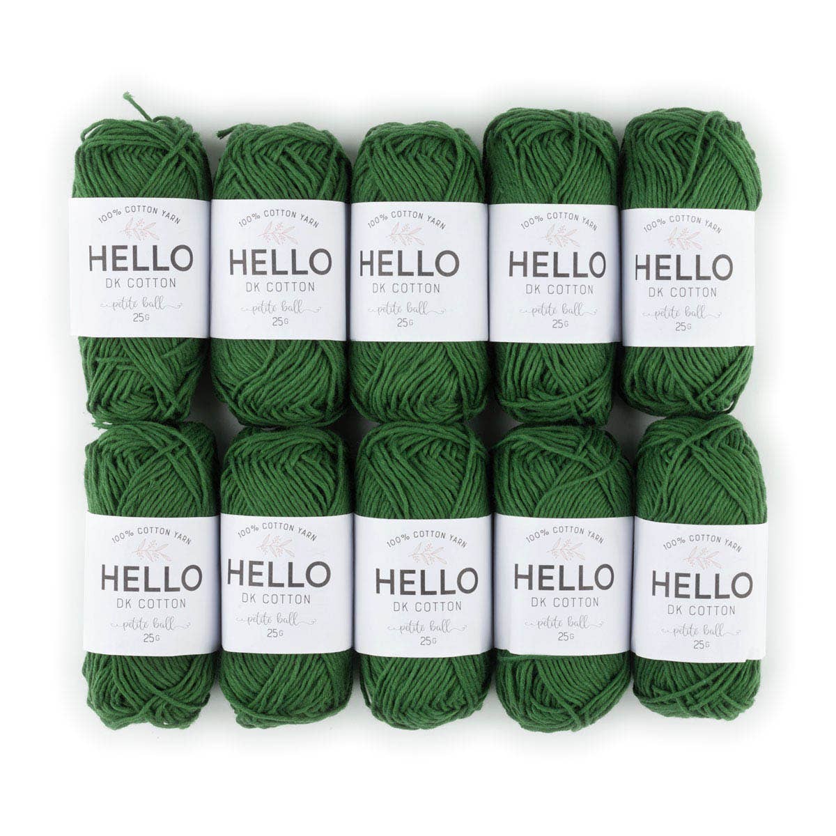 HELLO 100% Cotton 25g balls of Amigurumi Yarn - 36 colours