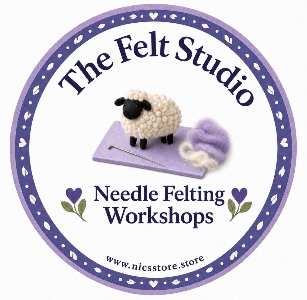 Felting Class ~ Sheep in a landscape
